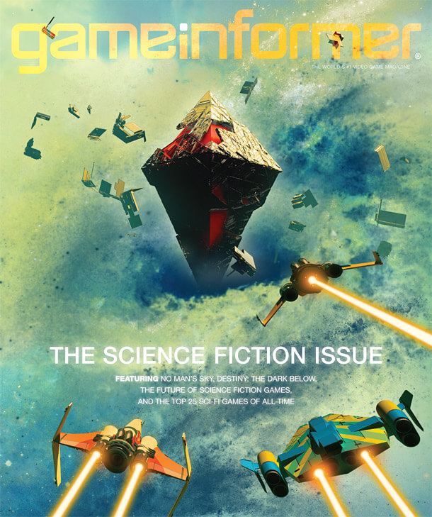 Game Informer cover No Man's Sky