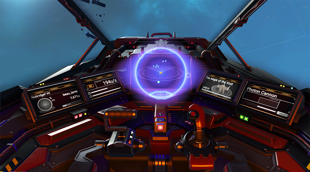 Screenshot of new starship enhancements